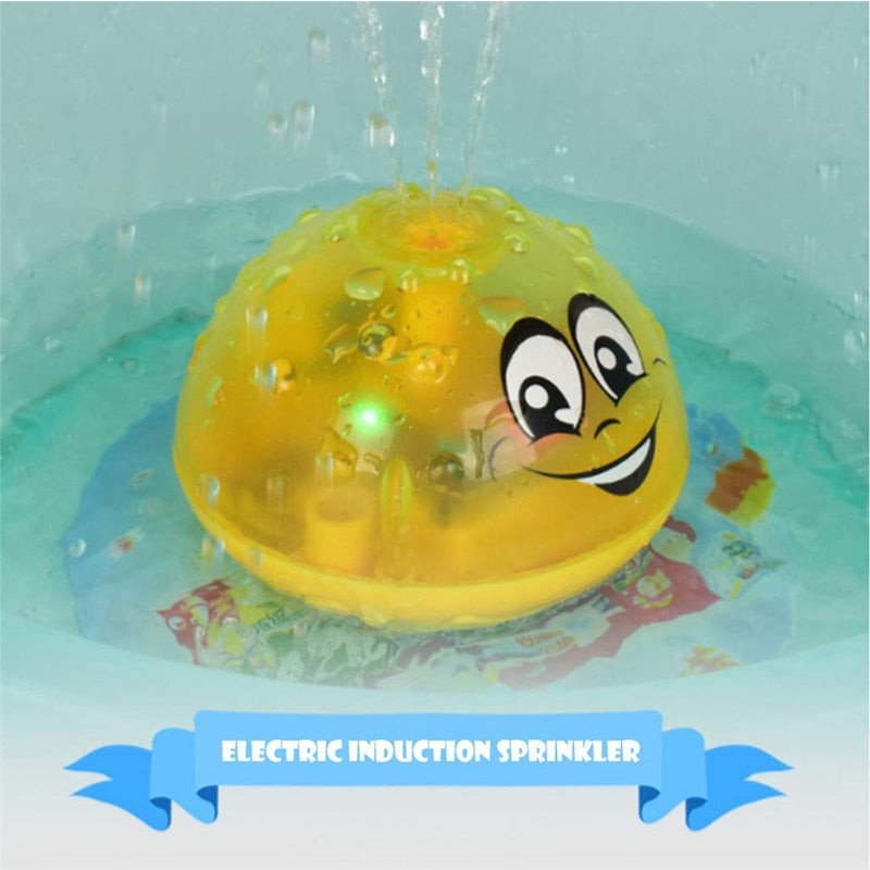 Spray Water Light Rotate With Shower Pool Kids Toys