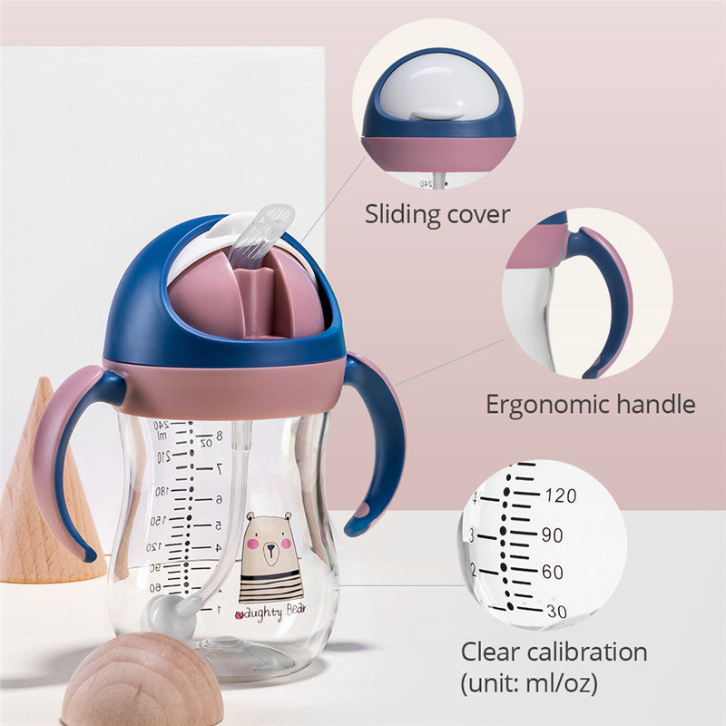 Baby Bottle Wide-bore Drinking Cup