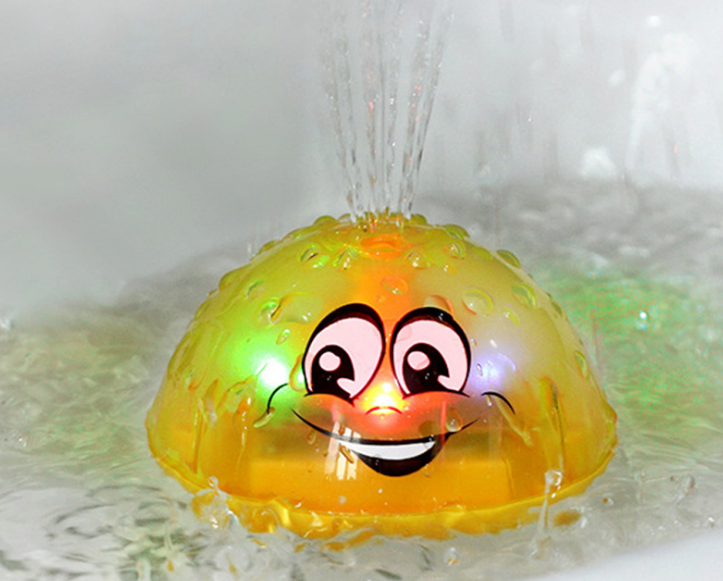 Spray Water Light Rotate With Shower Pool Kids Toys