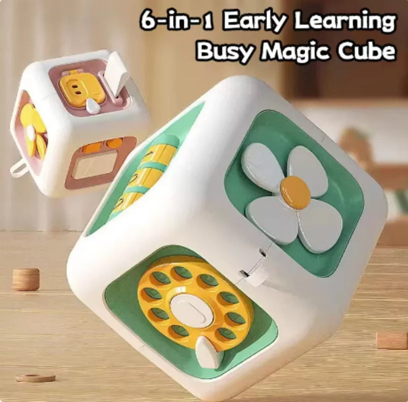 Baby Sensory Skills Cube Toy