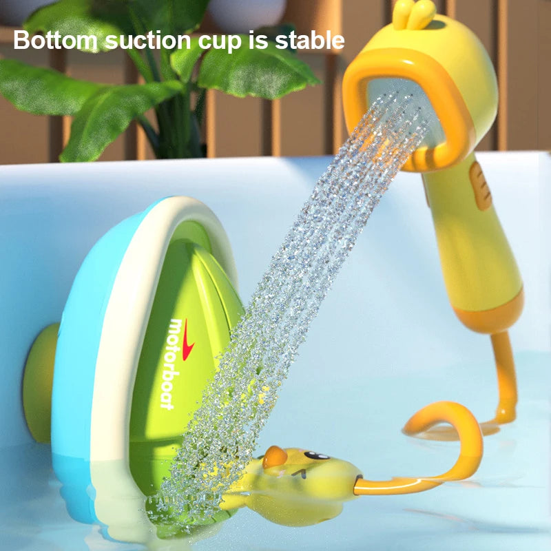 Electric Duck Water Sprayer Toy