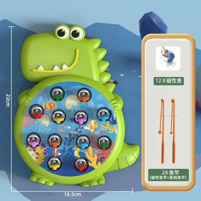 Dinosaur Magnetic Fishing Toy Set